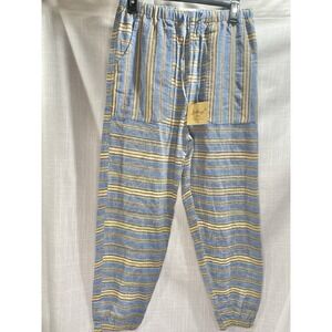 Boho/ Hippie Handmade Pants New With Tags Made In Nepal Draw String/pockets